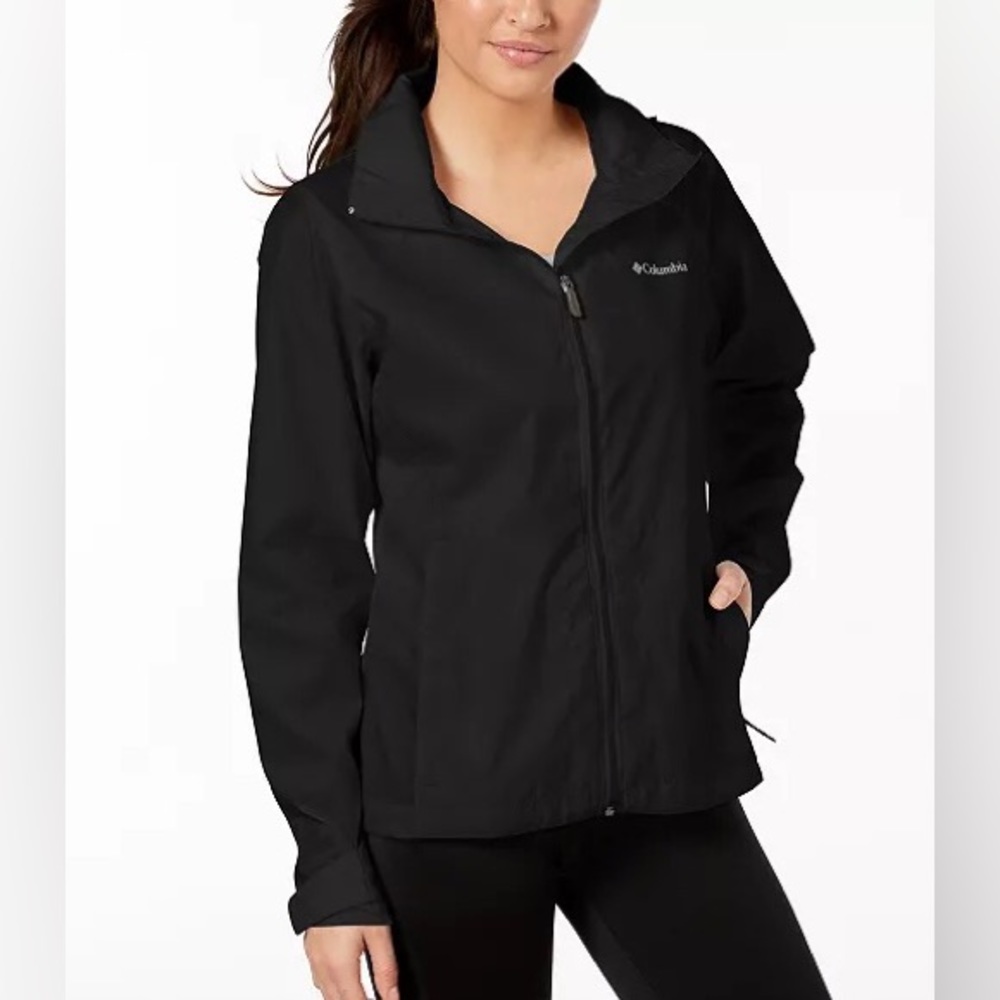 Black Columbia Rain Jacket